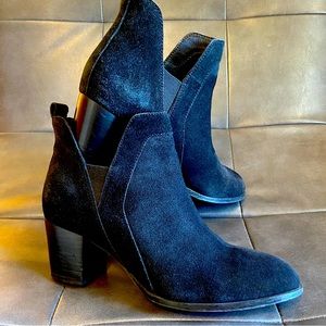 Black Suede ankle boots by MIA